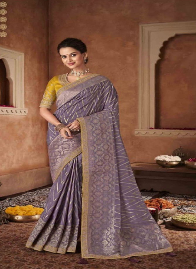 Meera 1 By Anmol Wedding Sarees Catalog