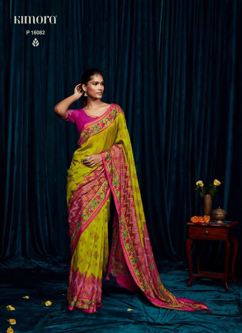 Meera Vol 12 By Kimora Wedding Saree Catalog