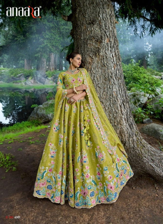 Anaara 63 By Tathastu Banarasi Silk Designer Lehenga Choli Catalog