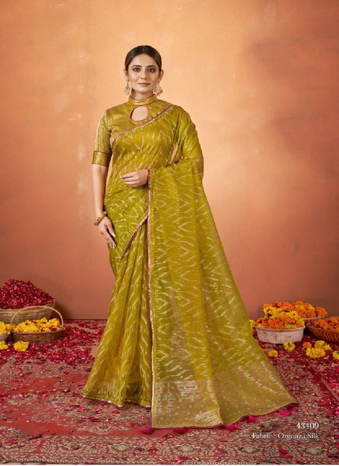 Pradha By Mahotsav Silk Party Wear Designer Saree Catalog