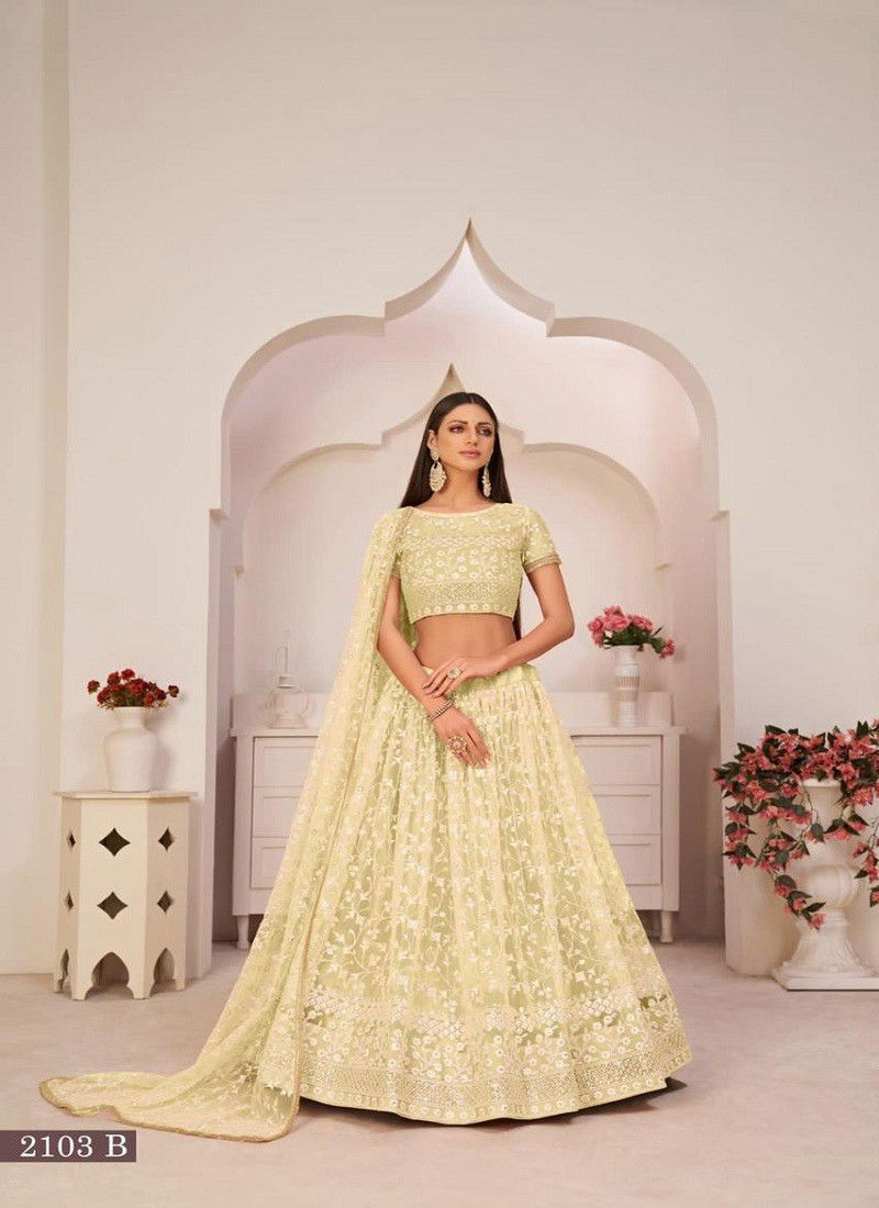 Kelaya 2101 To 2101C By Narayani Fancy Designer Lehenga Orders In India