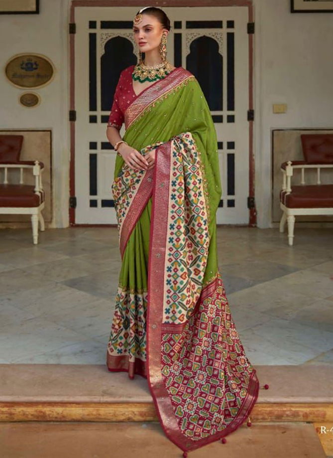 Aari Patola Printed Ethnic Wear Wholesale Saree Collection