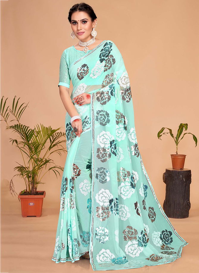 Adventure Printed Wholesale Designer Sarees