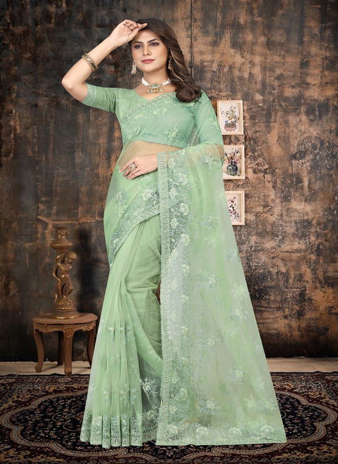 Anarkali By Nari Fashion Party Wear Saree Catalog