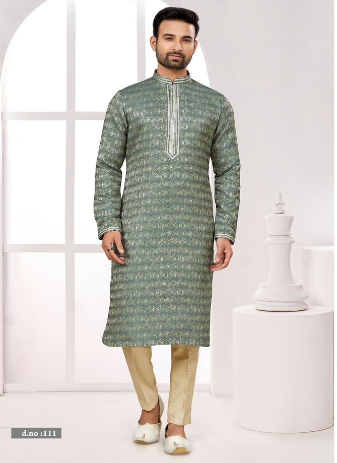 Function wear Lukhnavi Mens Kurta Pajama Catalog