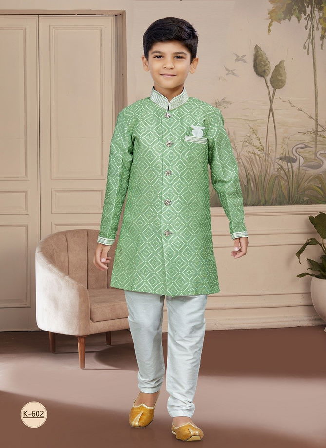 Kids Vol 4 Boys Wear Kurta Pajama And Indo Western Catalog