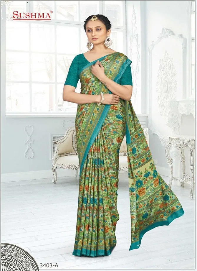 Sushma Set 34 Dailywear Saree Catalog