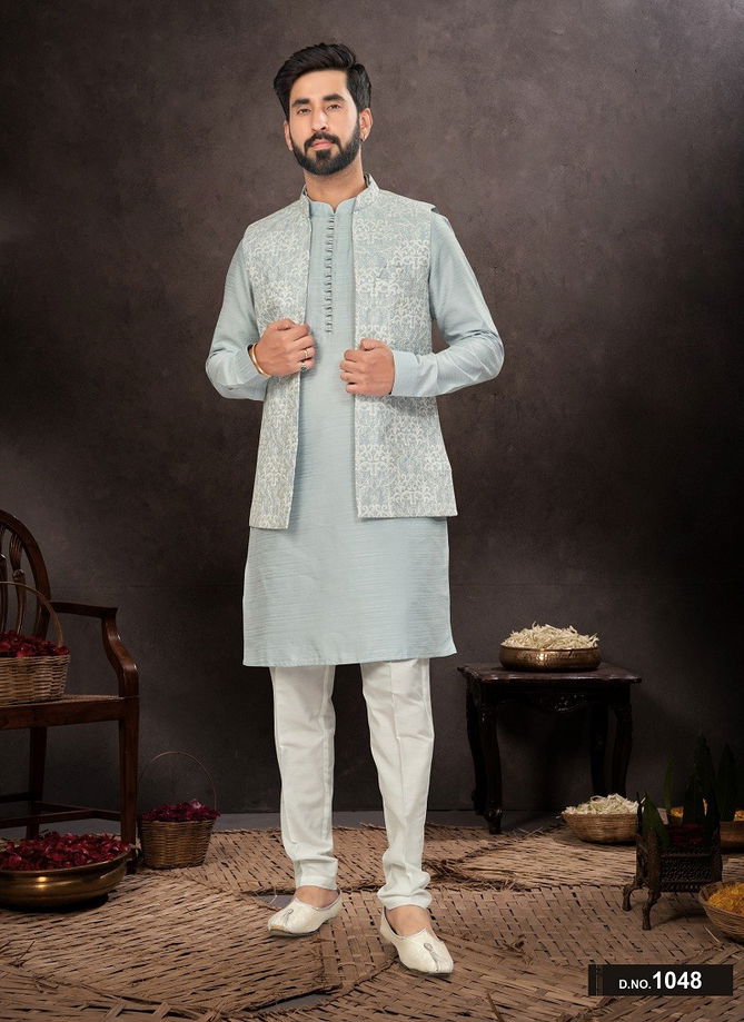 GS Fashion Occasion Wear Mens Designer Modi Jacket Kurta Pajama Orders In India