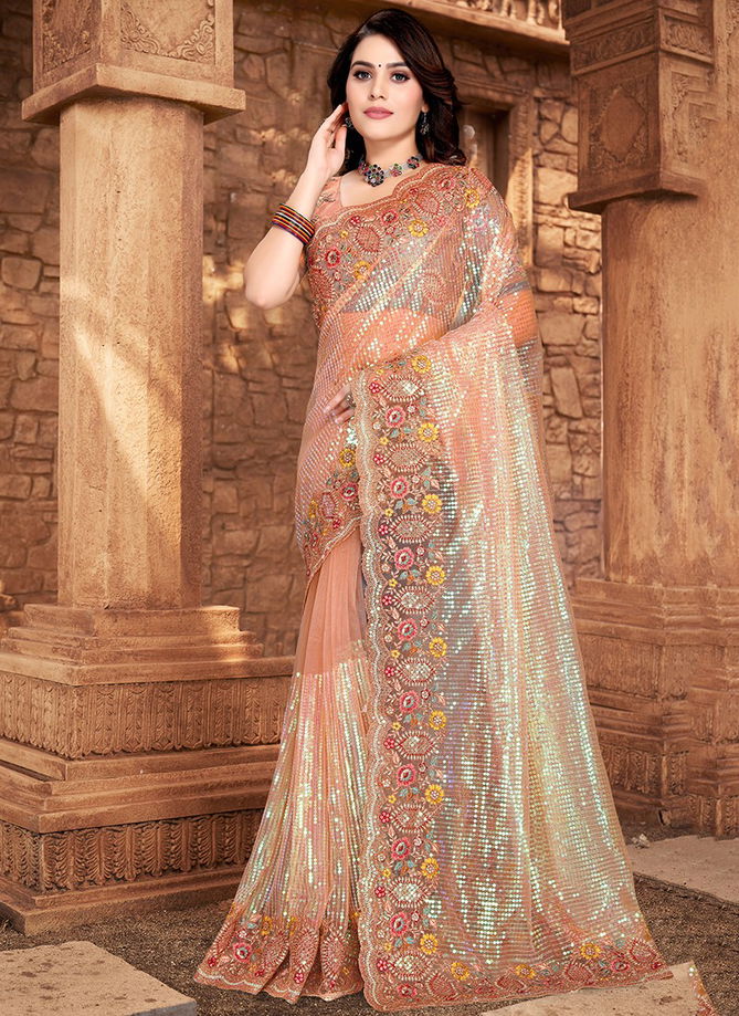 Samahita Designer Wholesale Party Wear Sarees Catalog