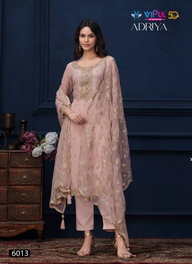 Adriya By Vipul Organza Chiffon Salwar Kameez Suppliers In India