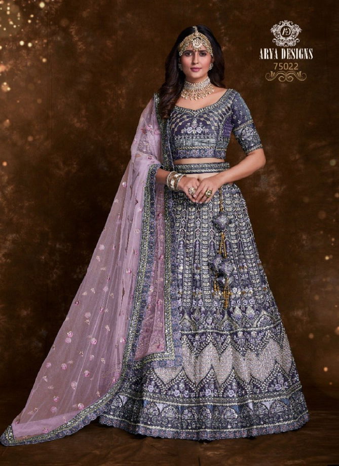 Light Purple Pratha Vol 4 By Arya Designs Designer Lehenga Choli Catalog 75022