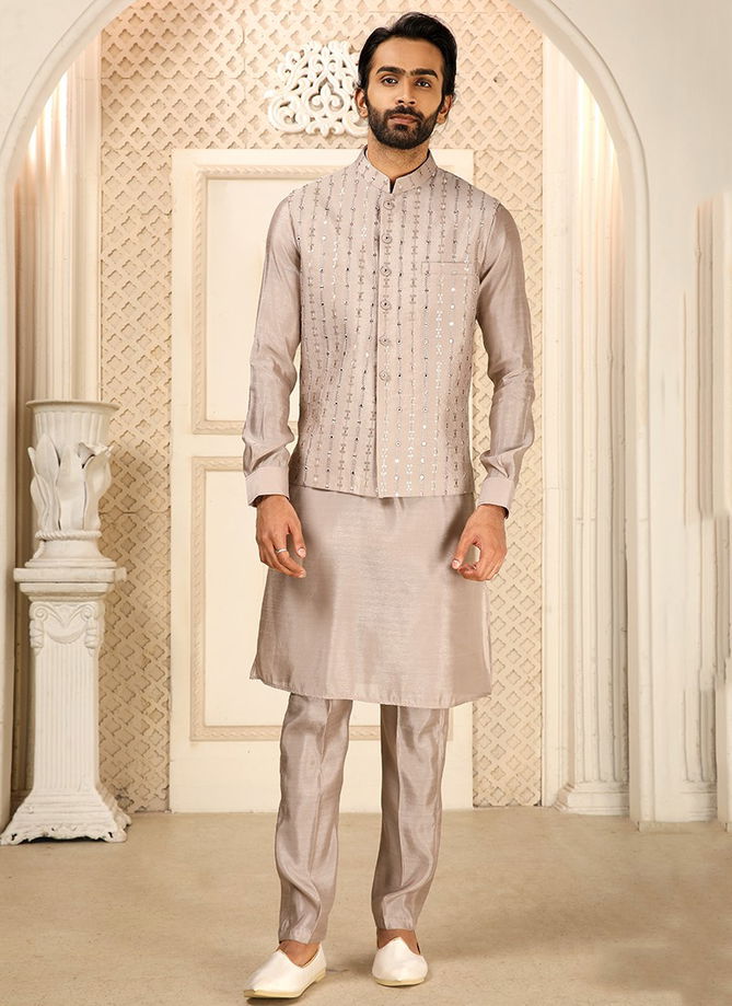 Festival Wear Wholesale Kurta Pajama With Jacket Collection