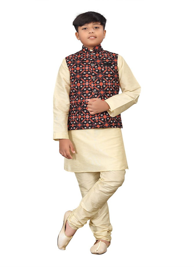 Kids Koti 2 Festive Wear Wholesale Modi Jacket With Kurta Pajama Kids Wear Catalog