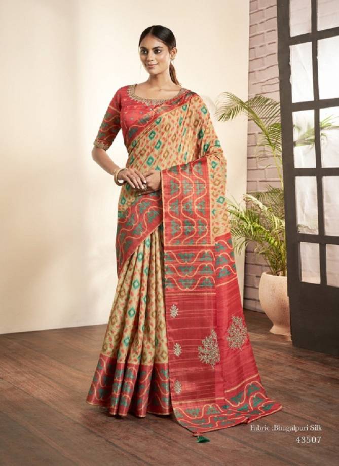  Norita 43500 Nirvi By Mahotsav New Festive Wear Designer Saree Wholesale Market In Surat