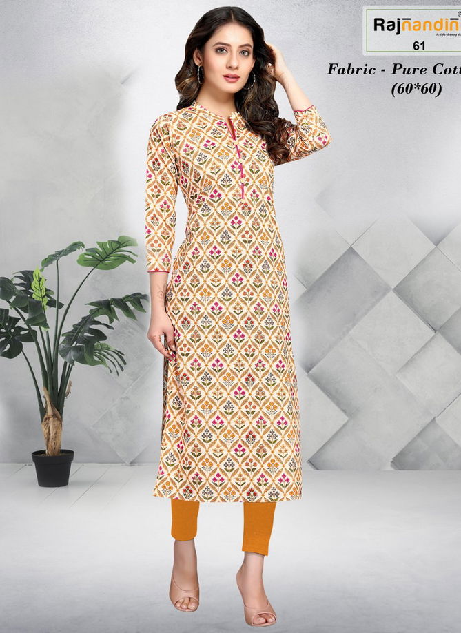 Delsy By Rajnandini Designer Kurti Catalog