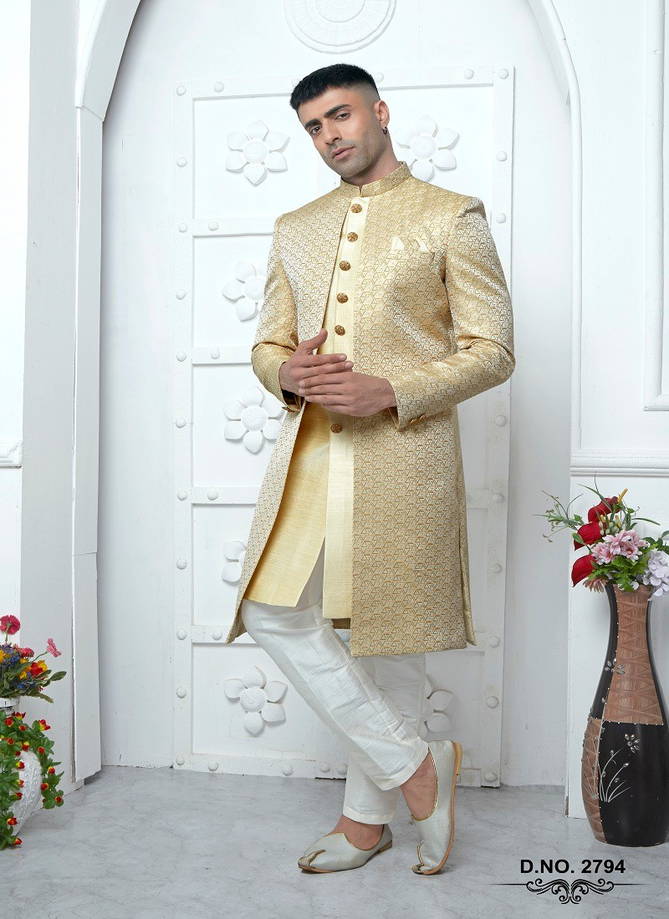 Function Wear Indo Western Mens Jacket Set Wholesale Shop In Surat