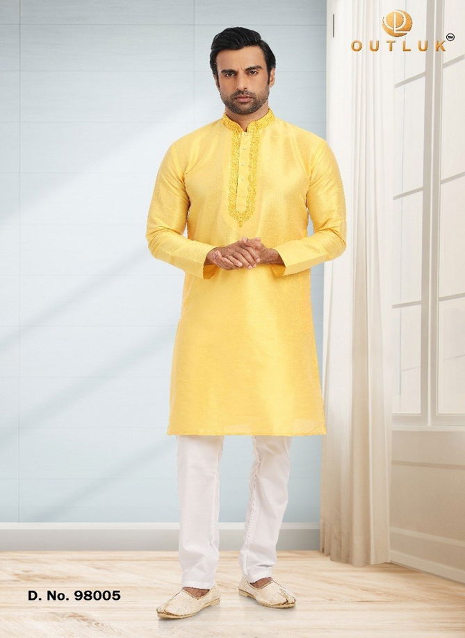 Outluk Vol 98 Festive Wear Wholesale Kurta With Pant Collection