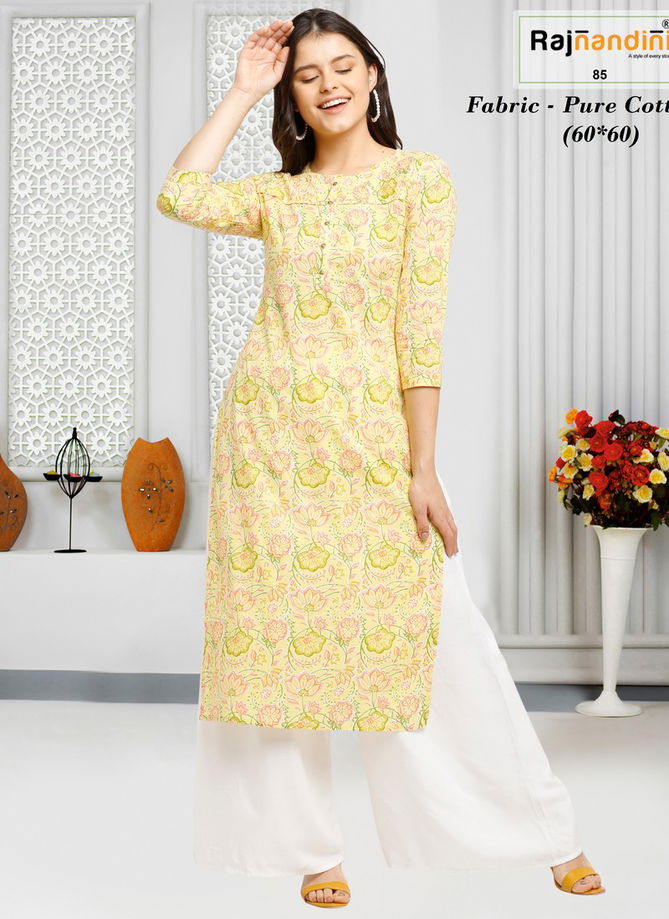 Gauri By Rajnandini Printed Kurti Catalog