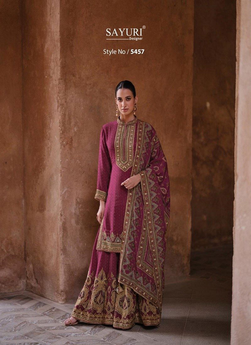 Noorani By Sayuri Crepe Silk Designer ReadyMade Wholesale Online