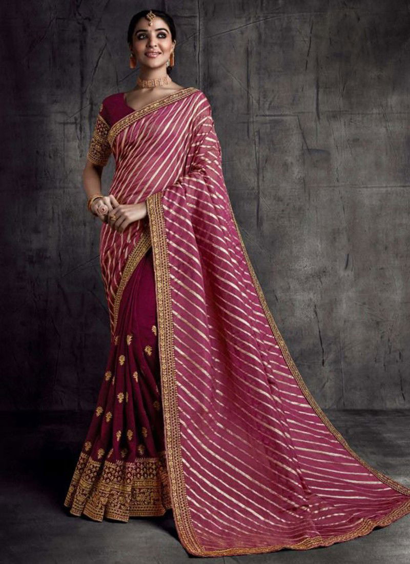 JOH RIVAAJ KADHAI 2 Heavy Wedding Wear Fancy New Designer Saree ...