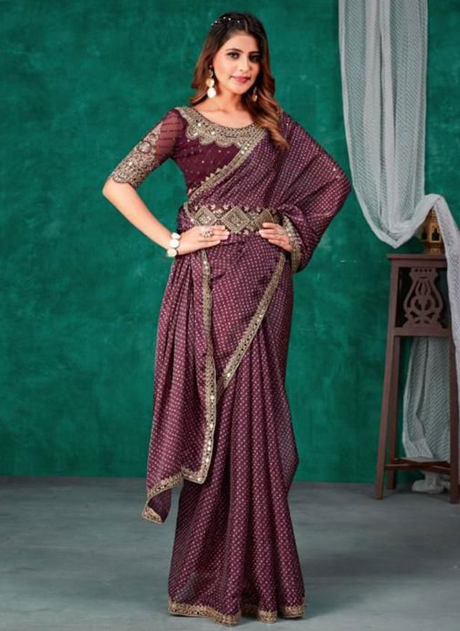 490 Colours Designer Wholesale Silk Sarees Catalog