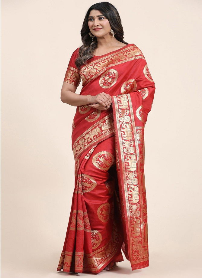 BK 8741 Vedika Banarasi Silk Saree Catalog