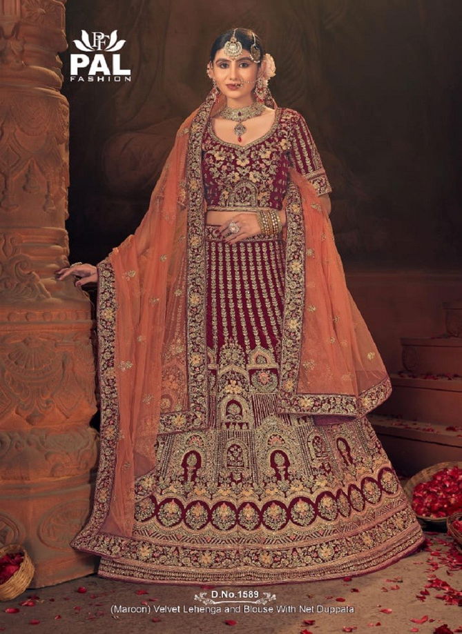 Super Hit Lehenga Design By Pal Fashion Bridal Lehenga Choli Catalog