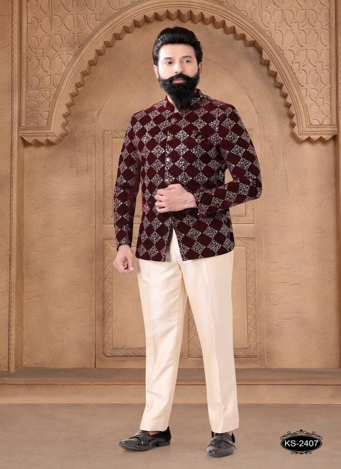 1632 Designer Party Wear Mens Jodhpuri Suits Wholesalers In Delhi