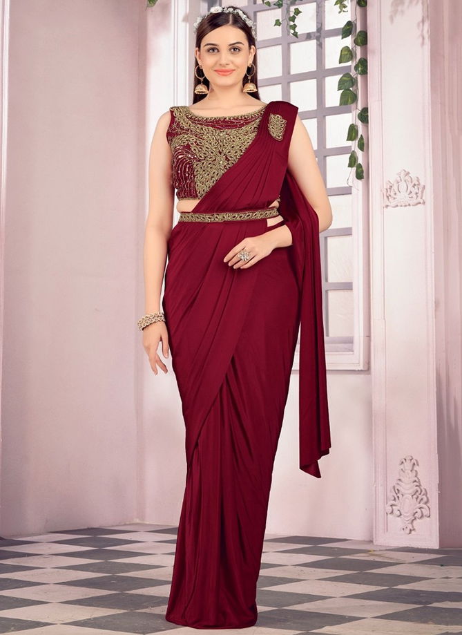 1016031 Colours Ready To Wear Wholesale Party Wear Sarees