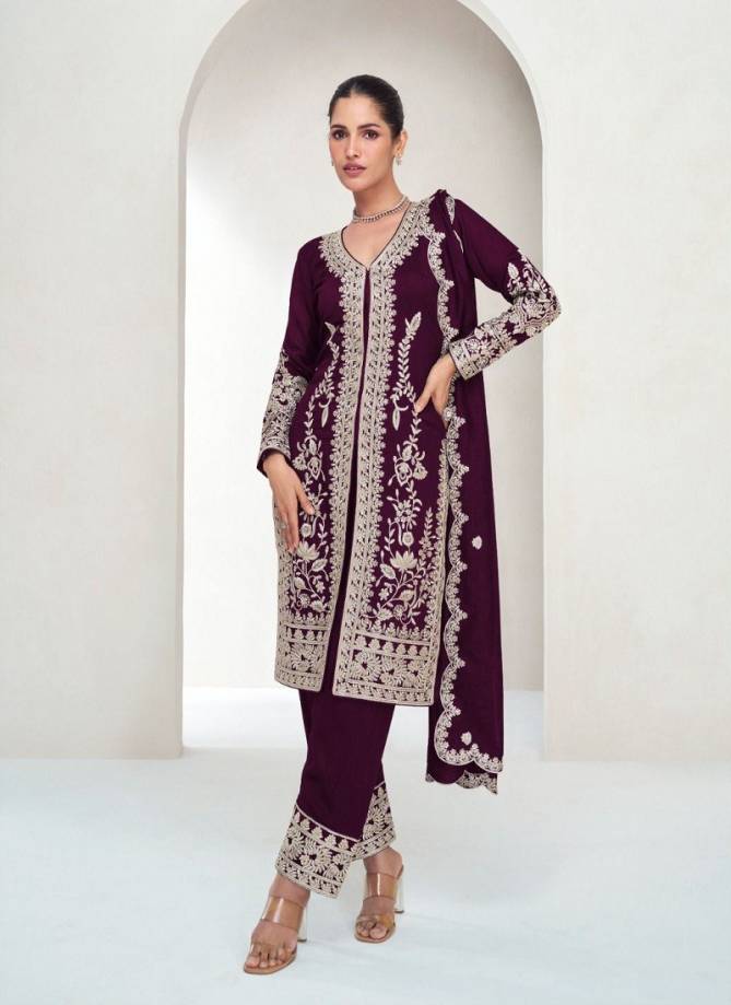 Aarohi By Aashirwad Silk Wedding Salwar Kameez Exporters In India