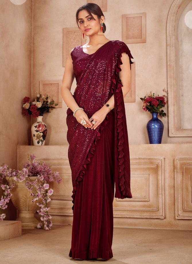 Amoha Designer Wholesale Party Wear Sarees 