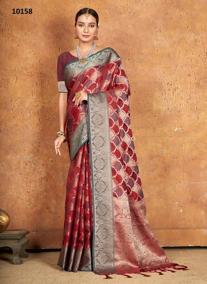 Ashika By Sangam Banarasi Silk Saree Catalog