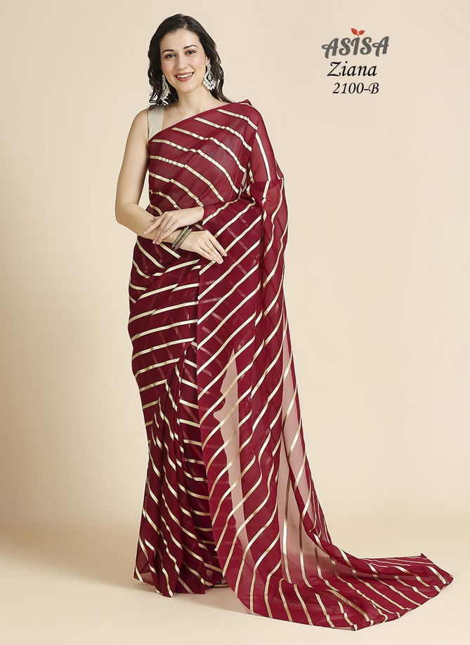 Ziana By Asisa Organza Chiffon Daily Wear Saree Orders In India