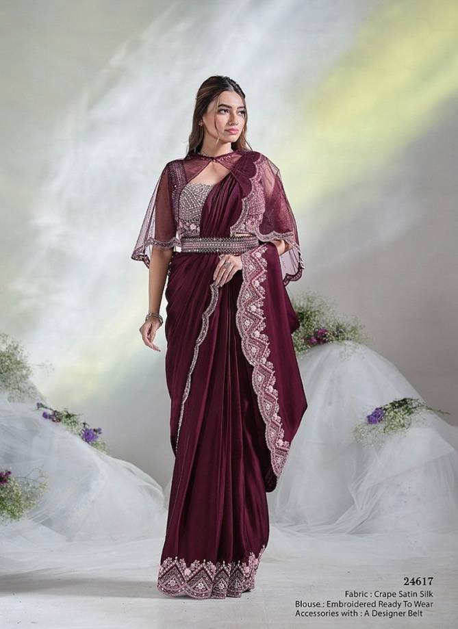 Aura Mohmanthan Royal By Mahotsav Designer Readymade Saree Suppliers In India