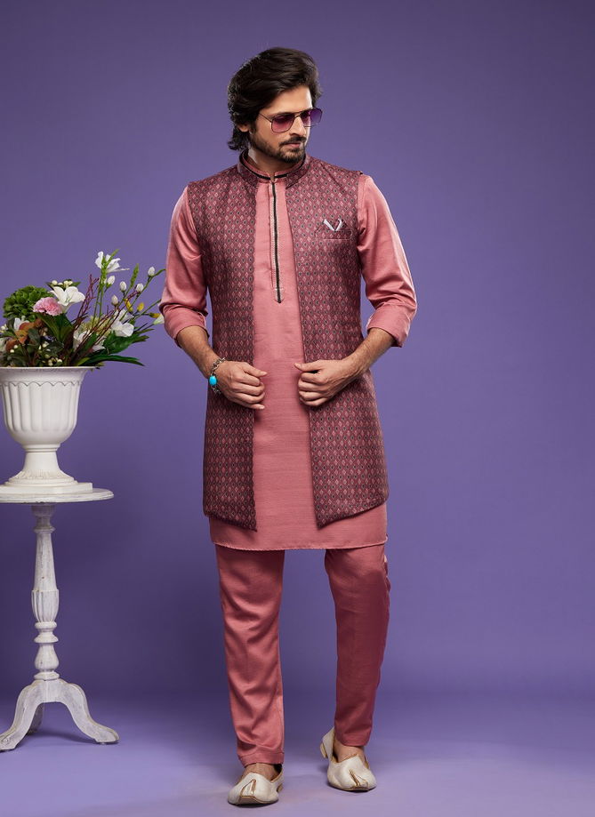 Mens Long Indo Western Jacket Set Catalog