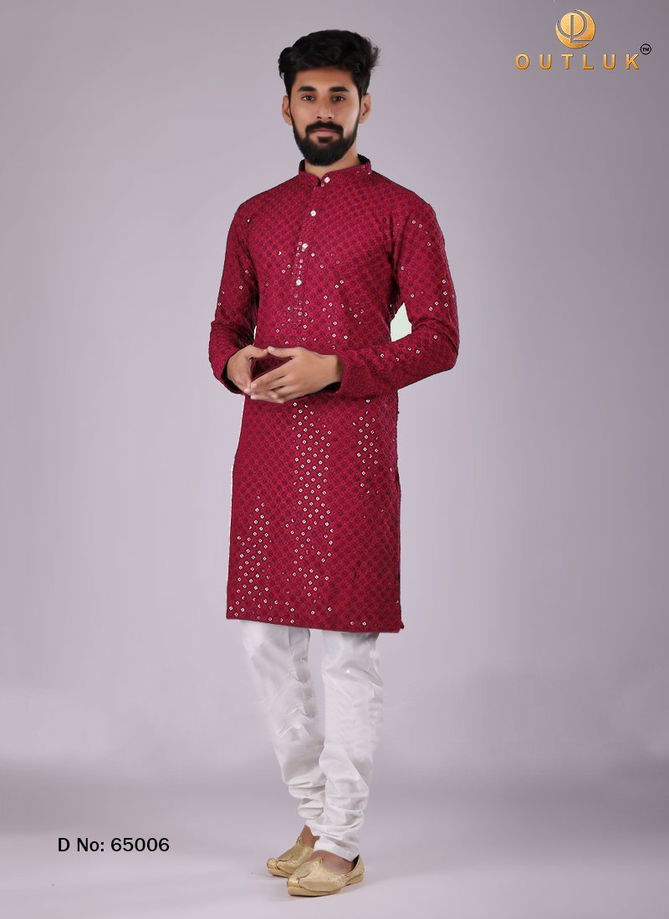 Outluk Vol 65 Wedding Wear Wholesale Kurta Pajama