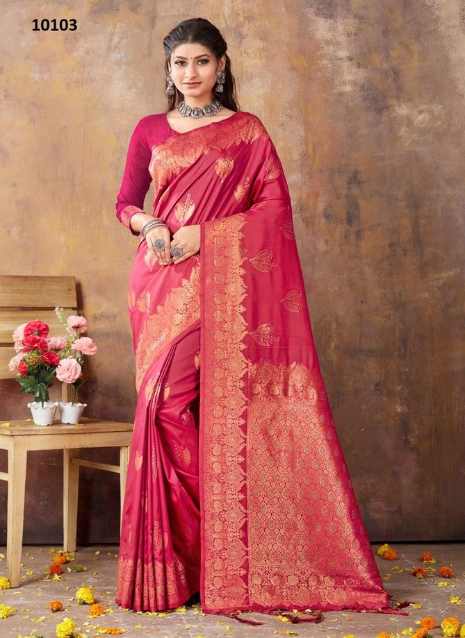 Rajvanshi By Sangam Banarasi Silk Saree Catalog