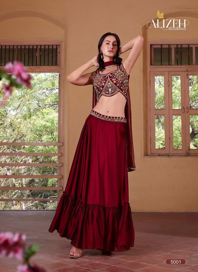 Readymade By Alizeh Desginer Party Wear Lehenga Choli Exporters In India