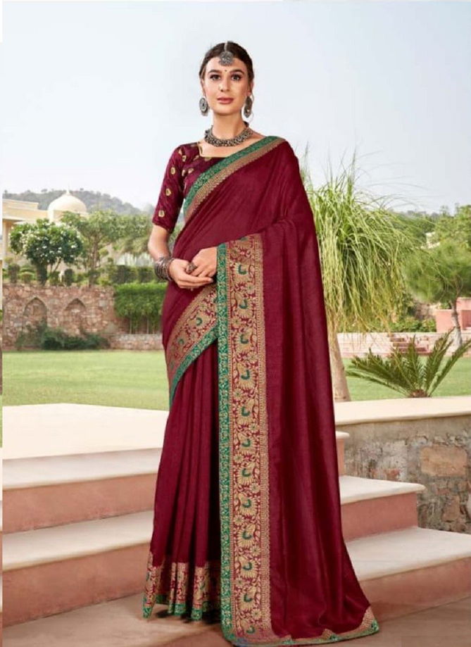 Saraswati 81521 To 81528 By Right Women Wedding Saree Catalog