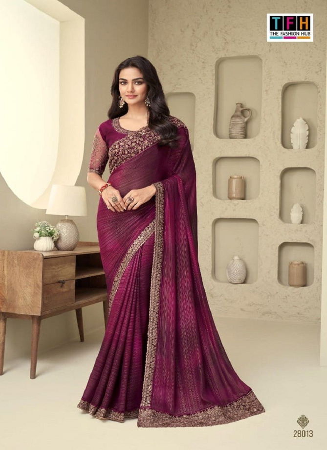 Silver Screen 18th Edition By Tfh Silk Designer Saree Catalog