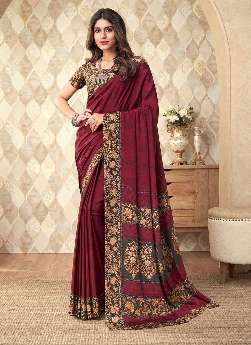 Vivanta Silk 20th Edition By Ruchi Printed Saree Catalog