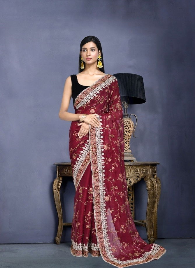 kaavyani Vol 4 By Mahotsav Designer Party Wear Saree Exporters In India