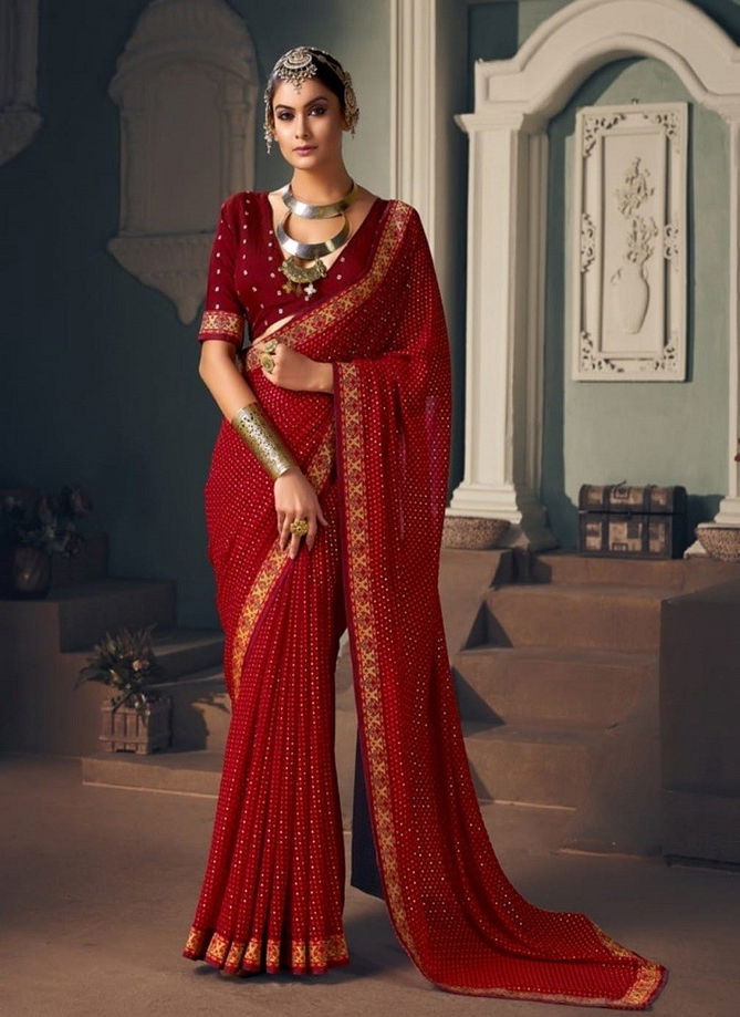 Vatika By Shubh Shree Georgette Saree Catalog