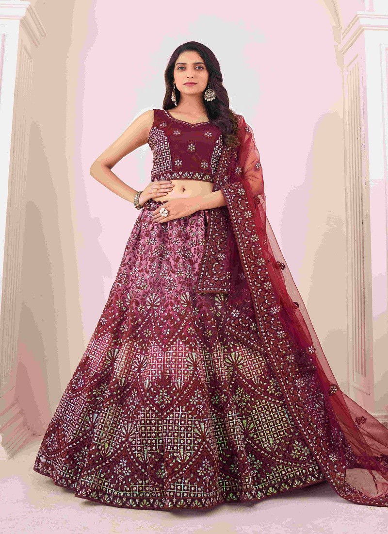 Arya Designs Volume 47 Party Wear Lehenga Choli Catalog