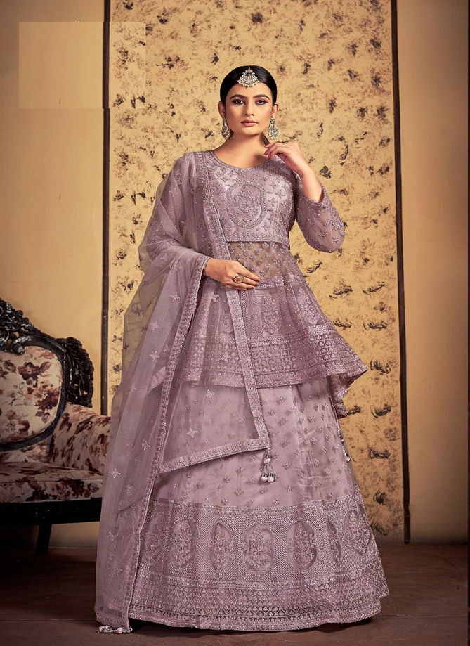 Mauve Colour Euphoria Vol 11 By Arya Designs Party Wear Lehenga Choli Catalog 67005