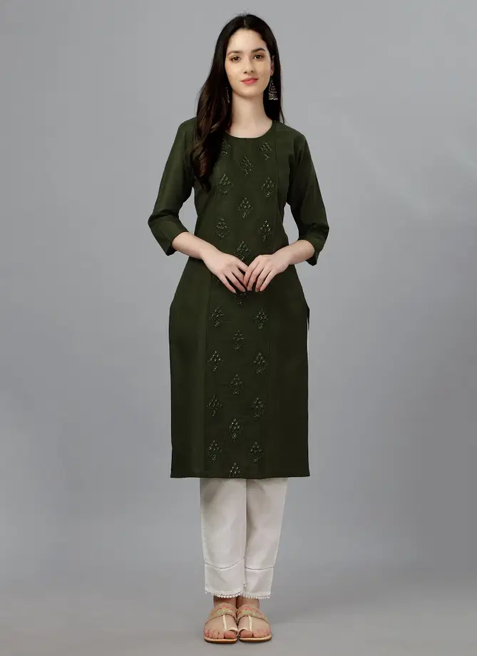 Aaradhana 1001 A To 1007 Designer Kurti Catalog