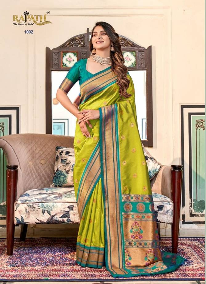 Apoorva Paithani Vol 4 By Rajpath Wedding Wear Sarees Exporters In India