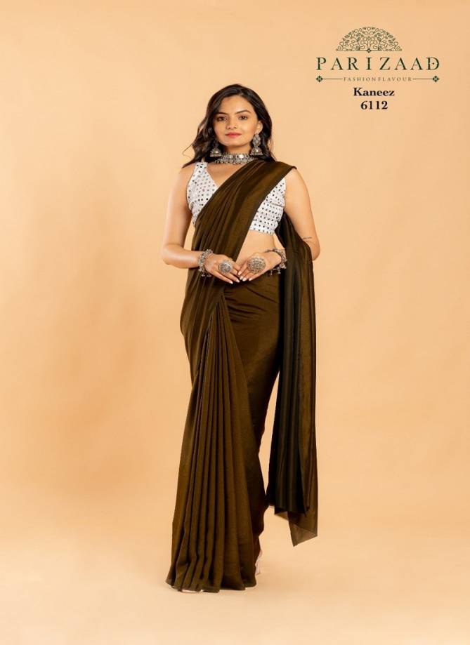 Kaneez By Parizaad Butterfly Silk Party Wear Saree Catalog