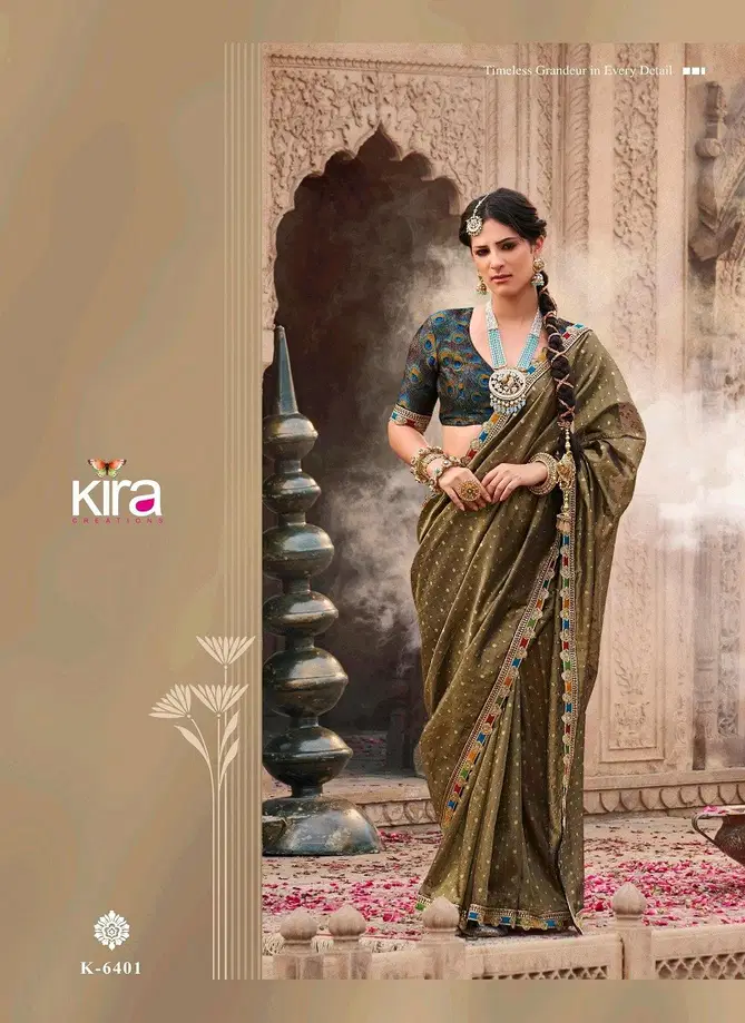 Kavyasachi By Kira Tissue Wedding Wear Saree Suppliers In India