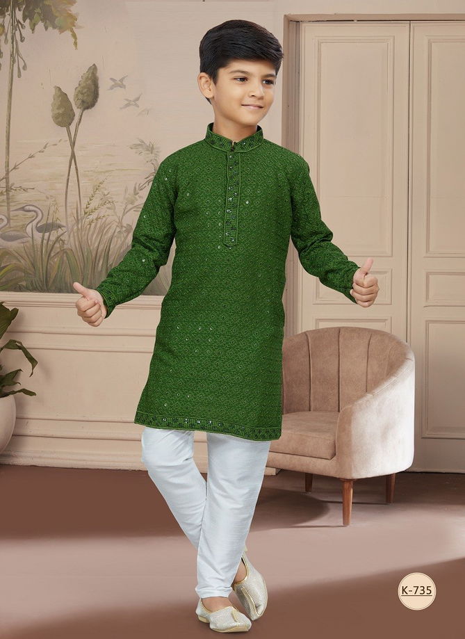 Kids Vol 4 Boys Wear Kurta Pajama And Indo Western Catalog